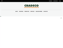 Tablet Screenshot of cradeco.com